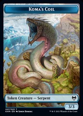 Koma's Coil Token - Foil